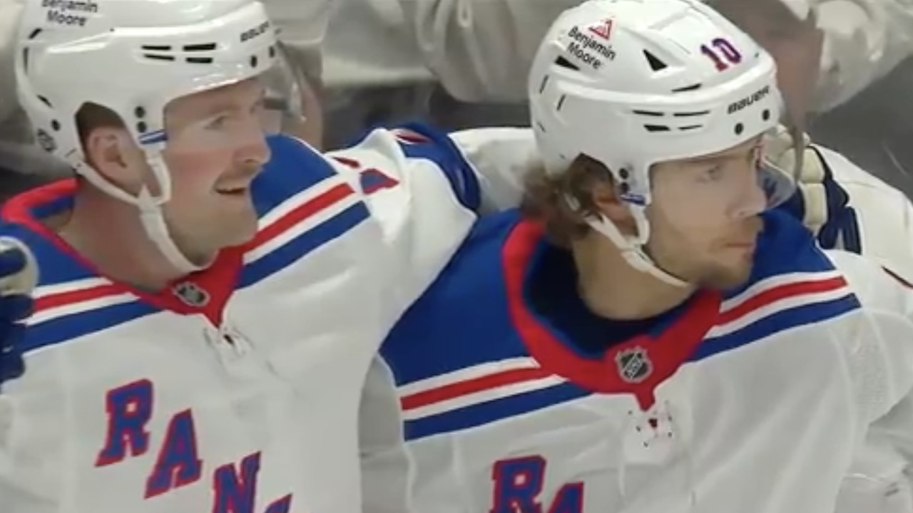 Rangers’ Panarin tallies his first hat trick of the season