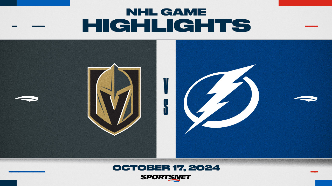 NHL Highlights: Lightning 4, Golden Knights 3