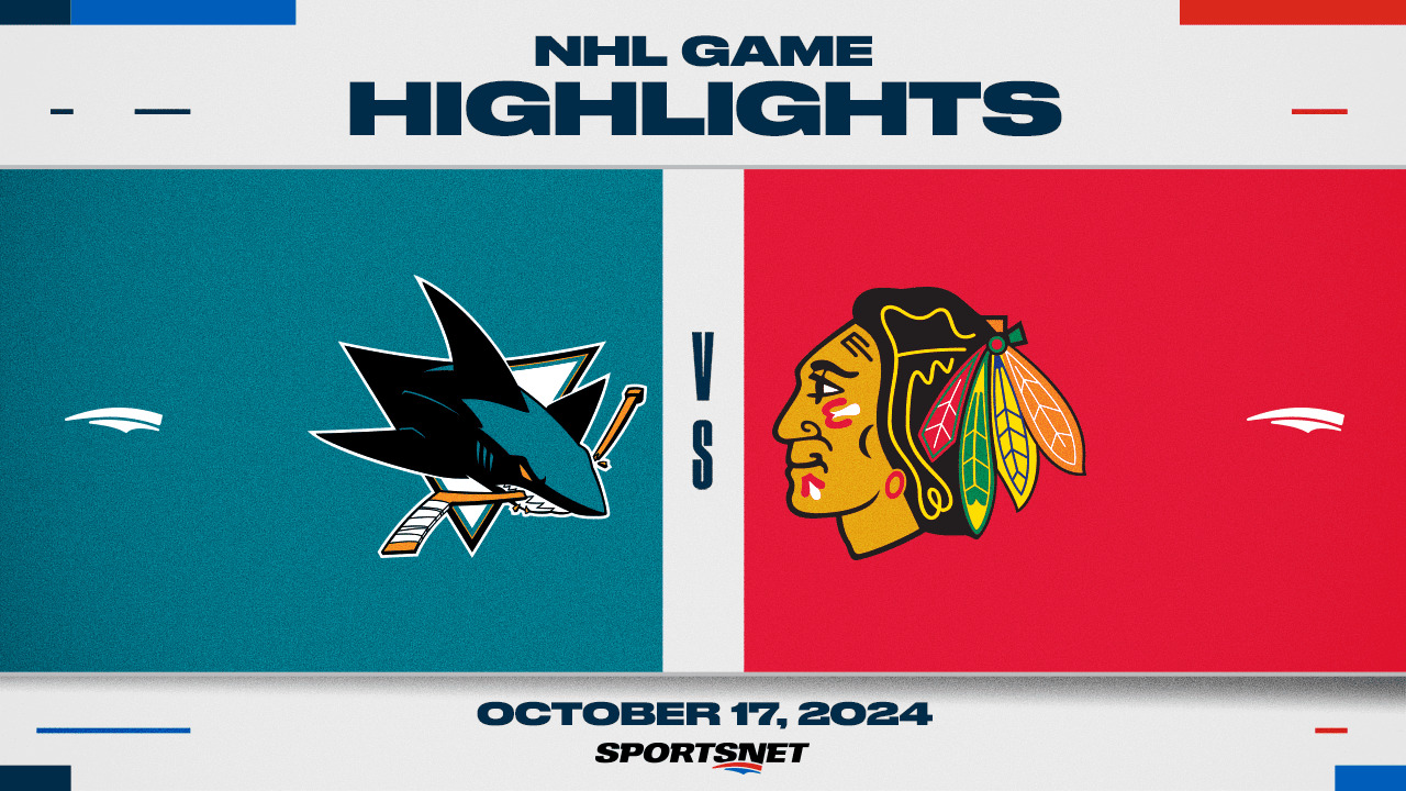 NHL Highlights: Blackhawks 4, Sharks 2