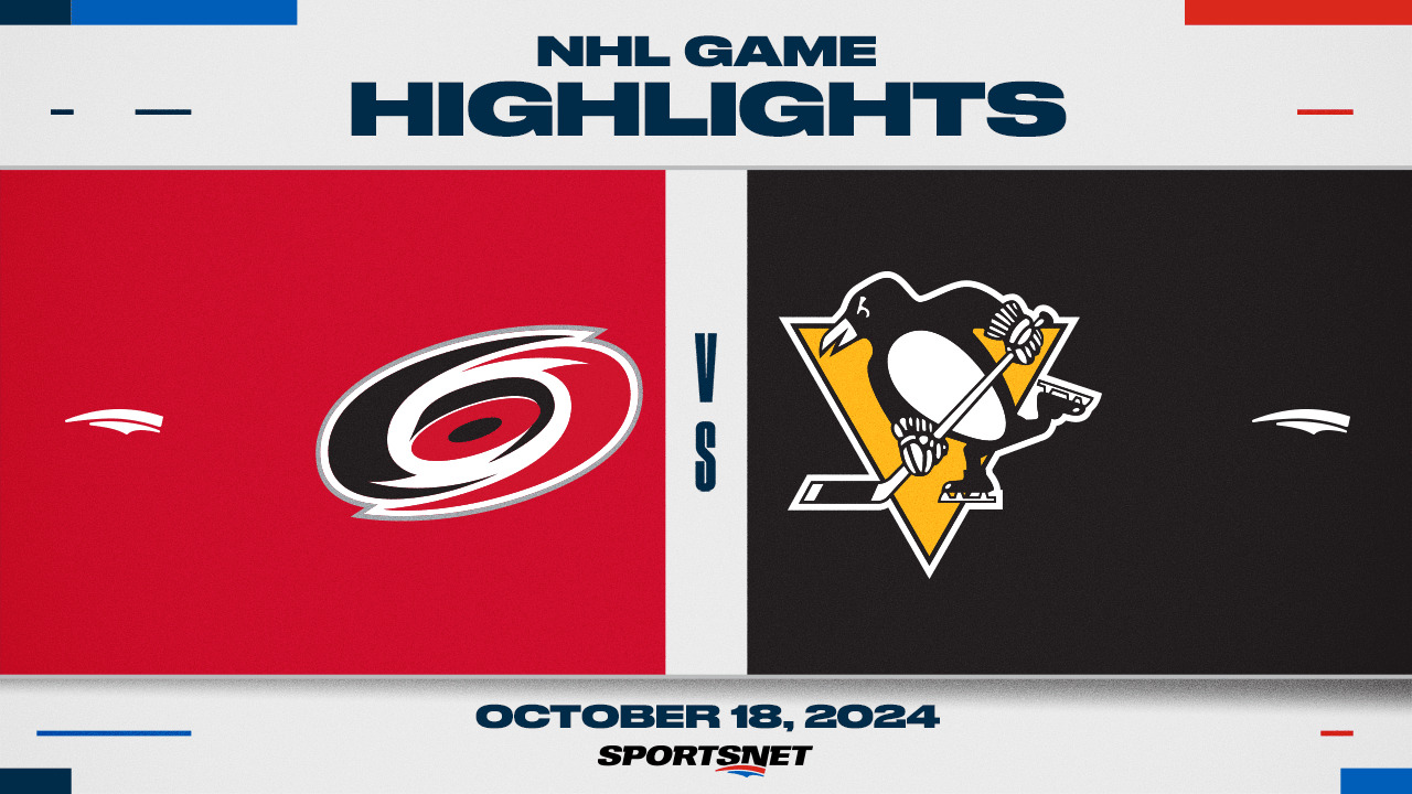 NHL Highlights: Hurricanes 4, Penguins 1