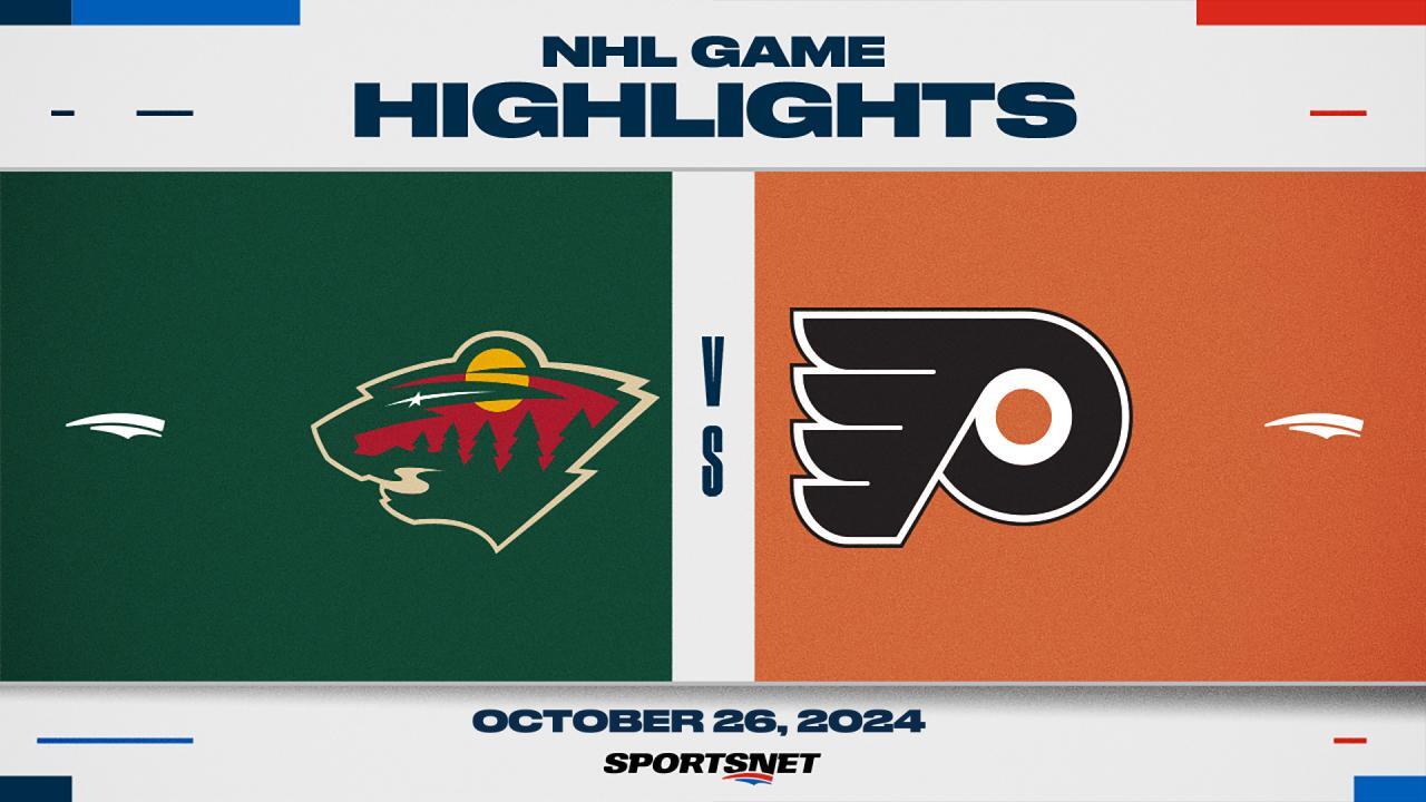 NHL Highlights: Flyers 7, Wild 5