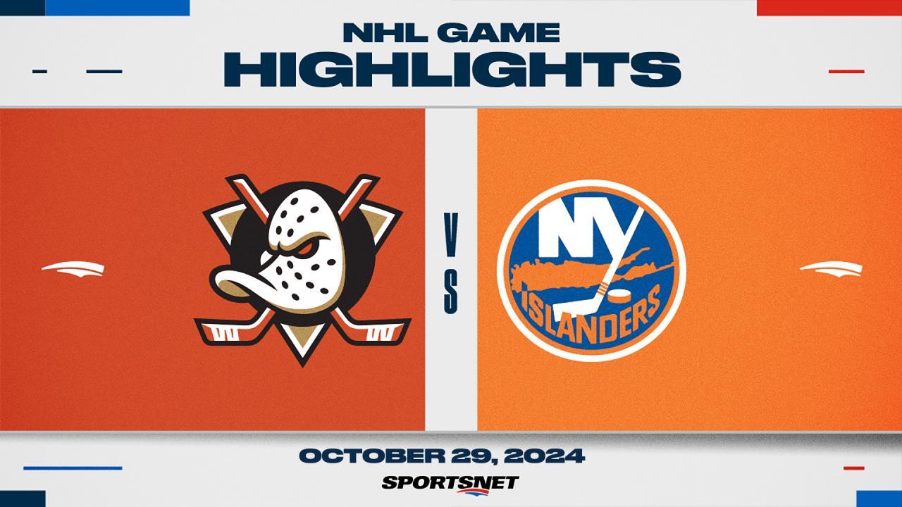 NHL Highlights: Ducks 3, Islanders 1