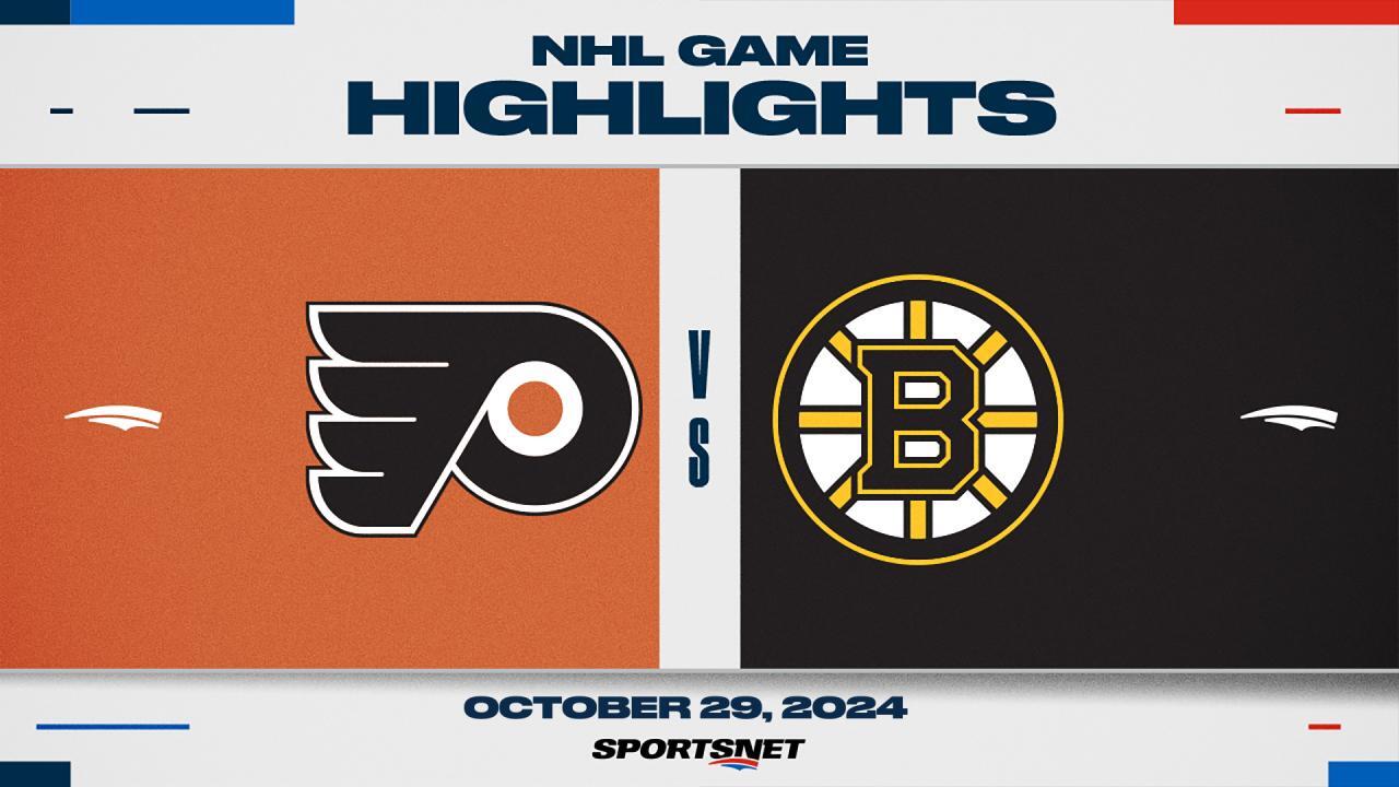 NHL Highlights: Flyers 2, Bruins 0