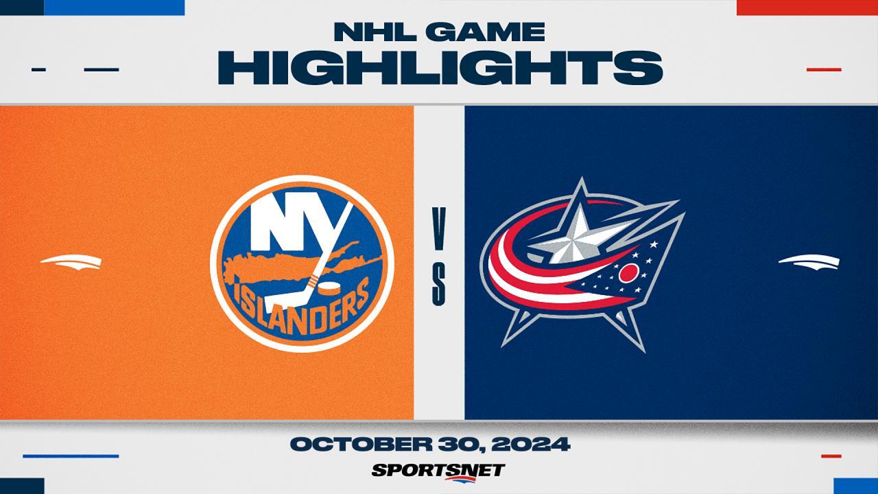 NHL Highlights: Blue Jackets 2, Islanders 0