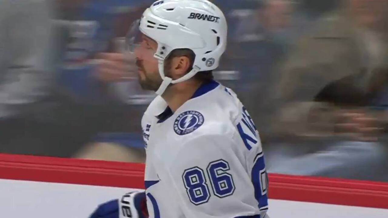 Kucherov snipes goal, tallies sweet assist to open game