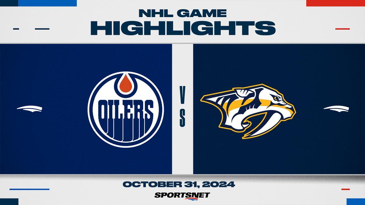 NHL Highlights: Oilers 5, Predators 1