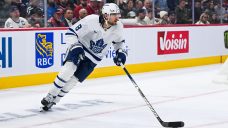 Maple Leafs defenceman Chris Tanev a late scratch vs. Jets