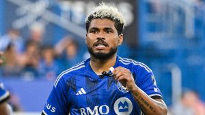 CF Montreal's Josef Martinez during an MLS soccer game against Atlanta United in Montreal, Saturday, July 13, 2024. (Graham Hughes/CP)