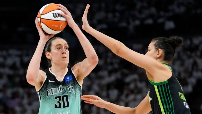 New York Liberty forward Breanna Stewart.