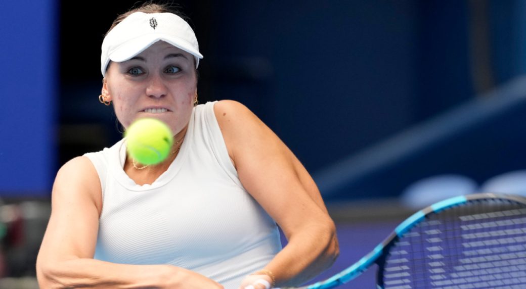 Former Australian Open champion Sofia Kenin advances to final in Tokyo