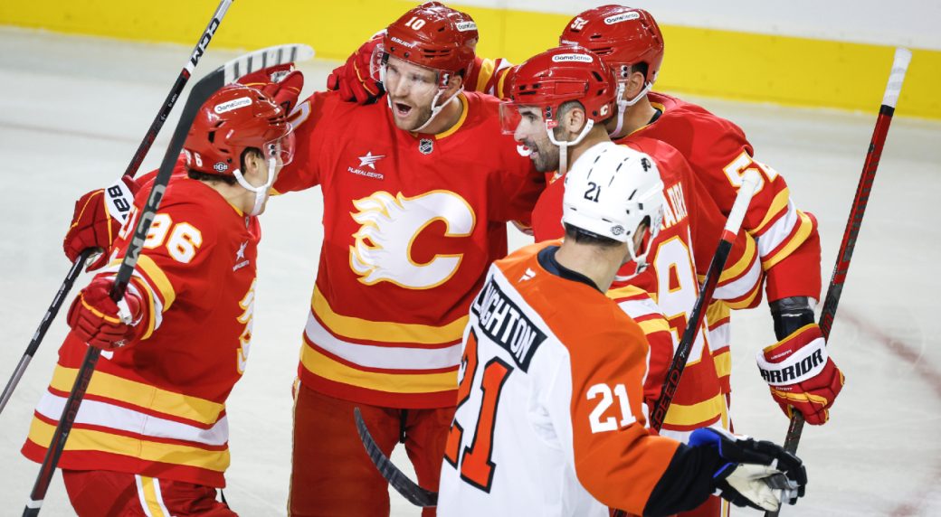 Huberdeau’s strong start a positive sign for Flames