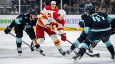 Flames&#8217; undefeated run ends with OT loss to Kraken