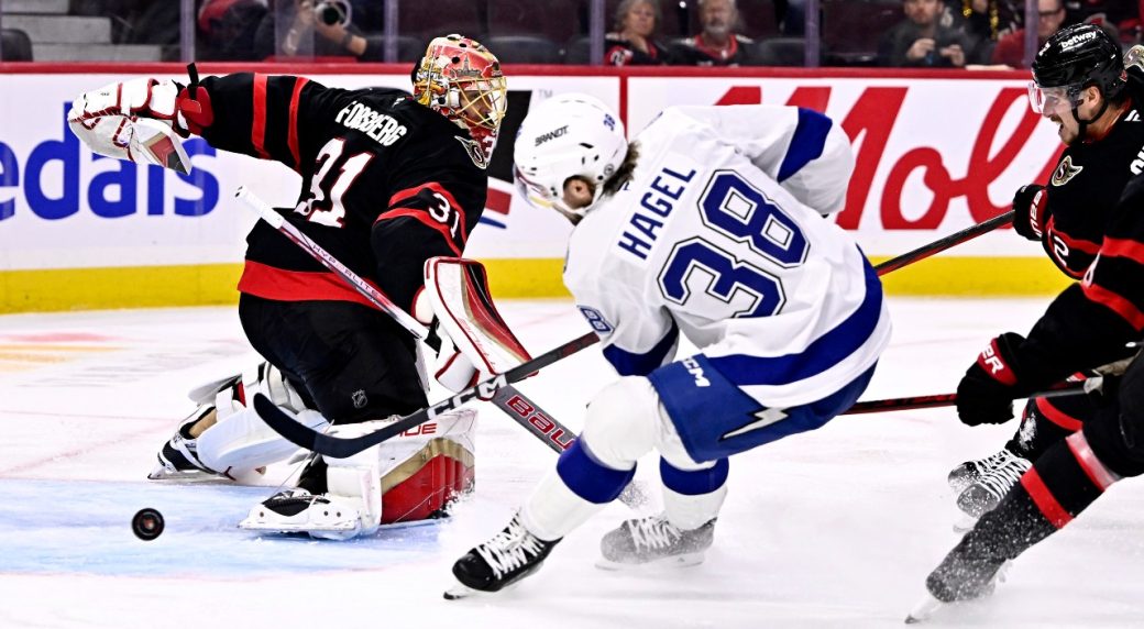 Batherson has three points to lead Senators to win over Lightning