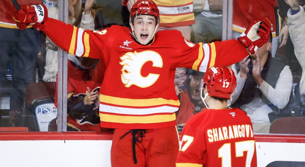 Honzek’s stellar pre-season putting pressure on Flames: ‘He’s gonna make it hard on us’