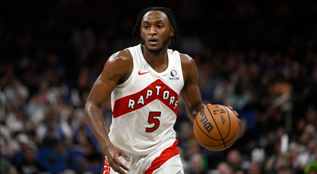 Raptors’ Immanuel Quickley exits vs. Cavaliers with pelvic injury