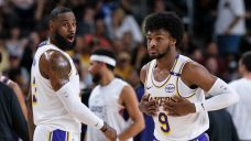 LeBron and Bronny play together for first time in Lakers&#8217; pre-season game