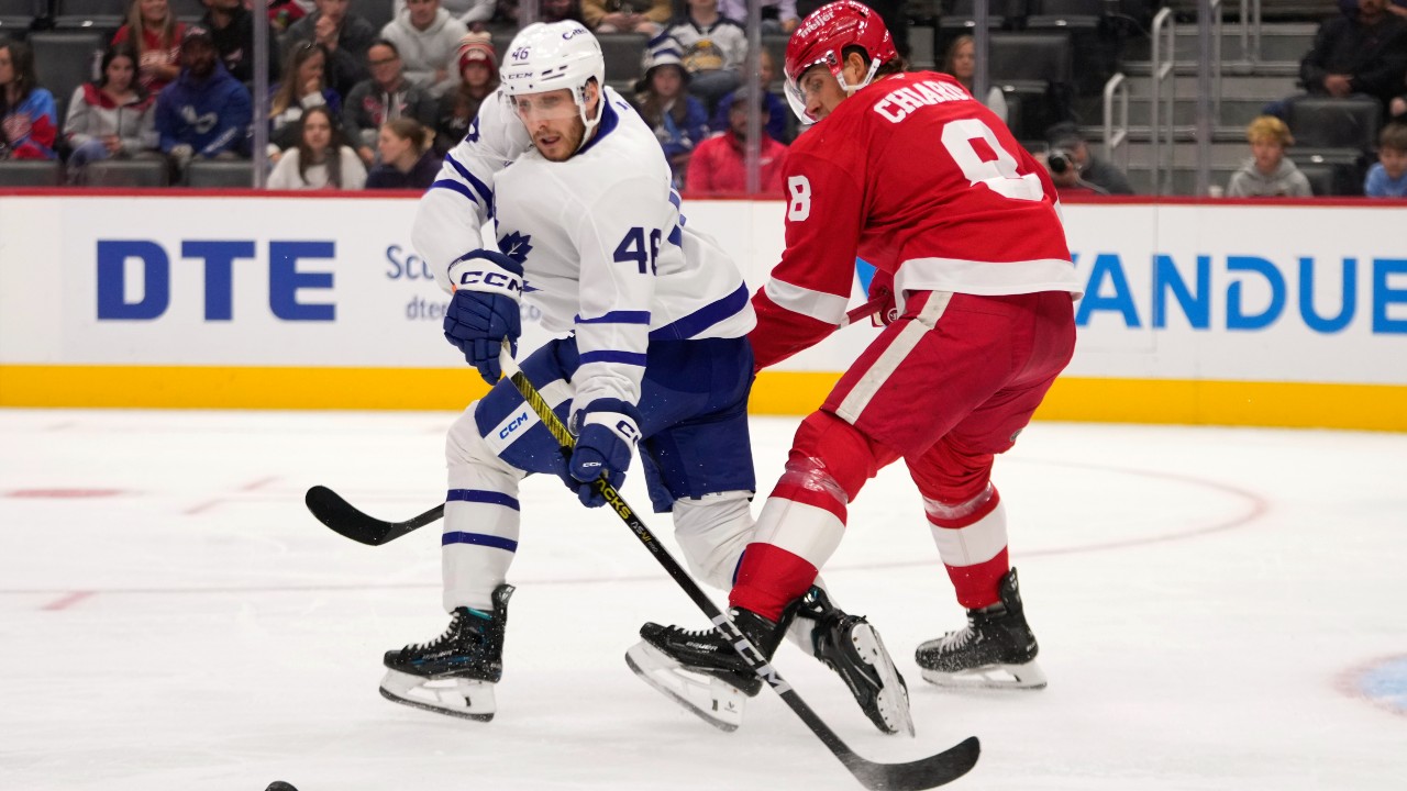 Robertson continues to shine in pre-season as Maple Leafs top Red Wings