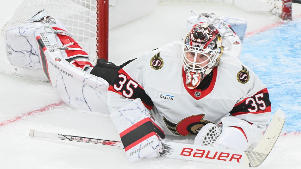 Senators’ Linus Ullmark pulled in loss to Canadiens