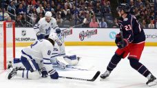 &#8216;We brought our worst&#8217;: Maple Leafs cannon fodder for depleted Blue Jackets