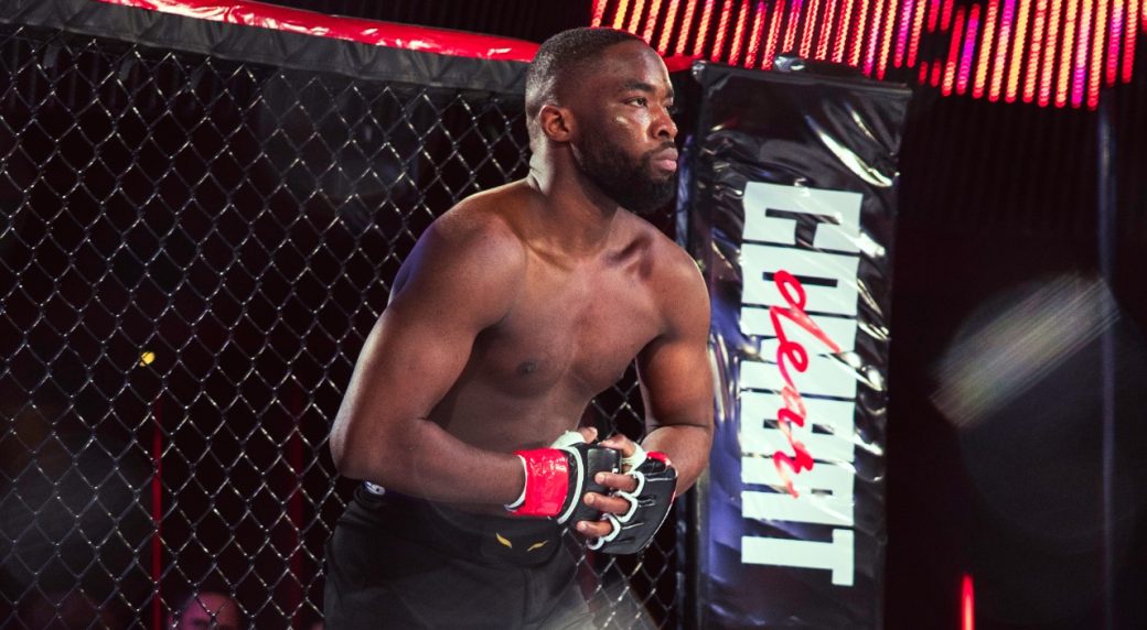 Canadian-welterweight-mixed-martial-artist-Mohamed-Ado-seen-before-a-fight-at-a-Unified-MMA-event-in-Toronto-in-2024