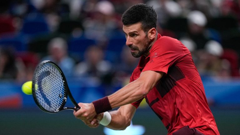 Novak Djokovic of Serbia. (Andy Wong/AP)