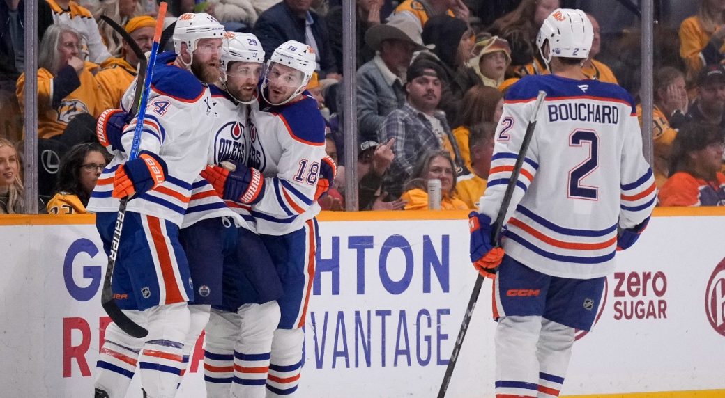 Draisaitl scores twice, assists another to lead Oilers to win over Predators