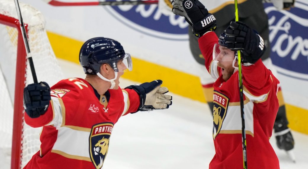 NHL Roundup: Panthers beat Golden Knights in OT