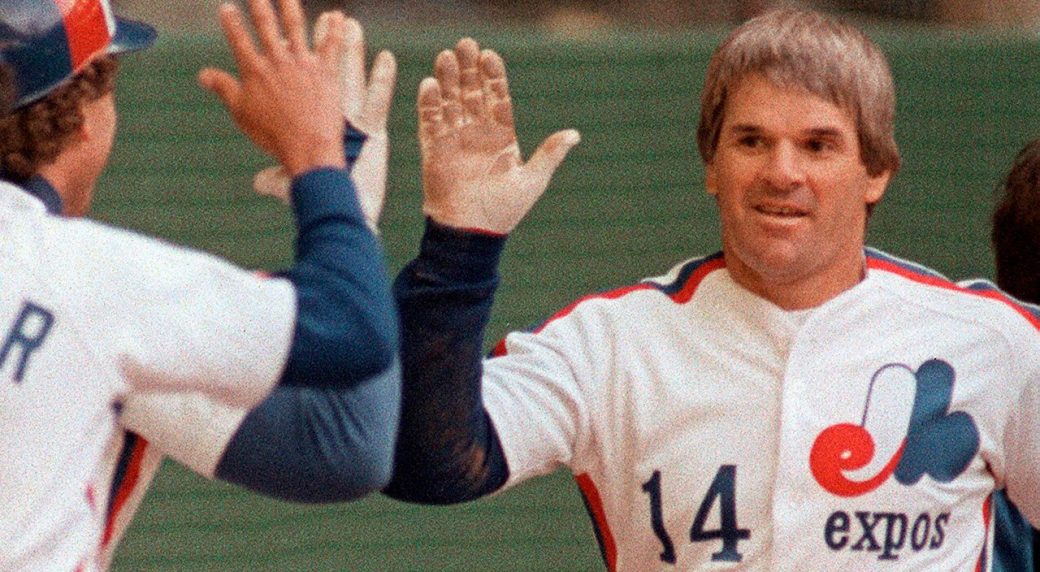 Pete Rose made history and left lasting mark during his stint with the Expos