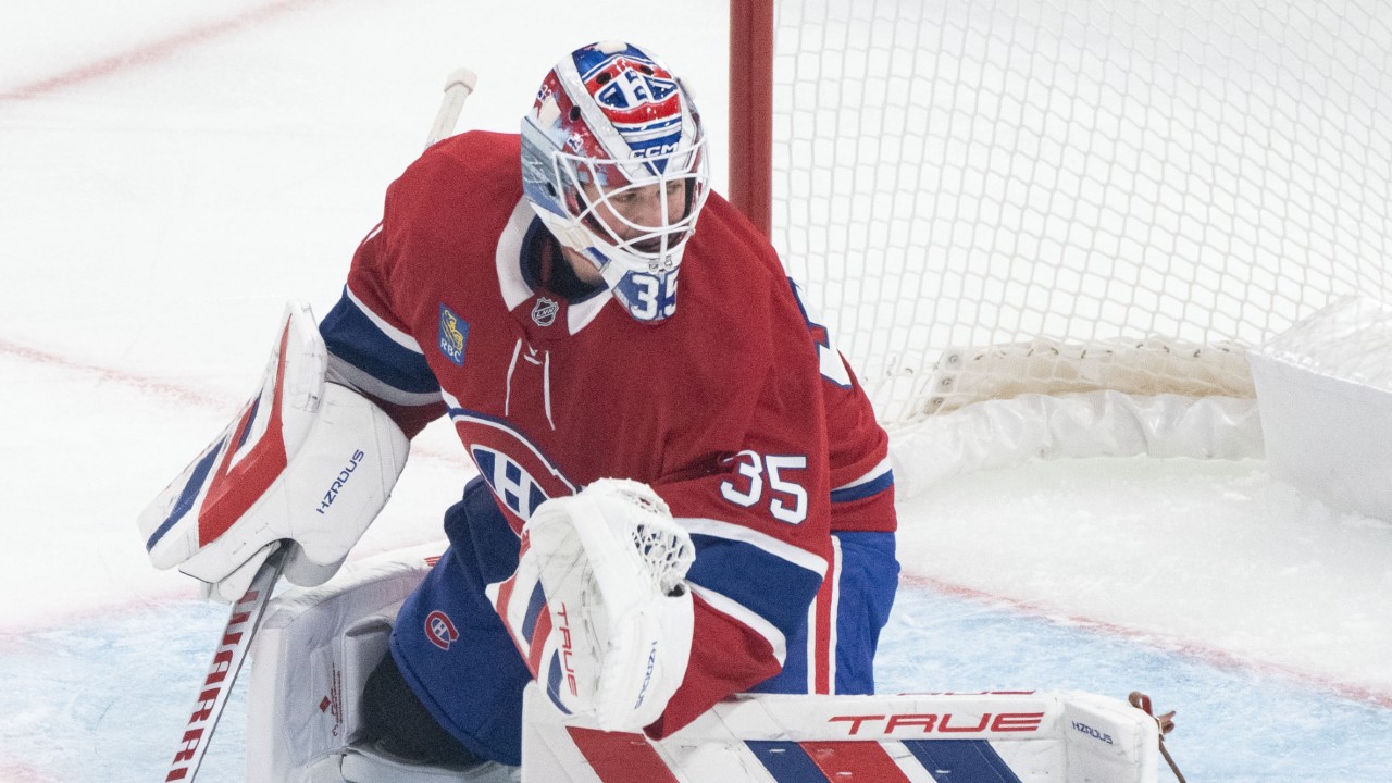 Canadiens’ Montembeault pulled after allowing five goals vs. Kraken