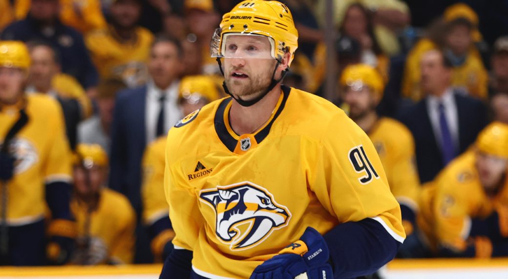 Predators' Stamkos has quiet night in debut