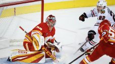 Coronato, Wolf lead unbeaten Flames over Blackhawks