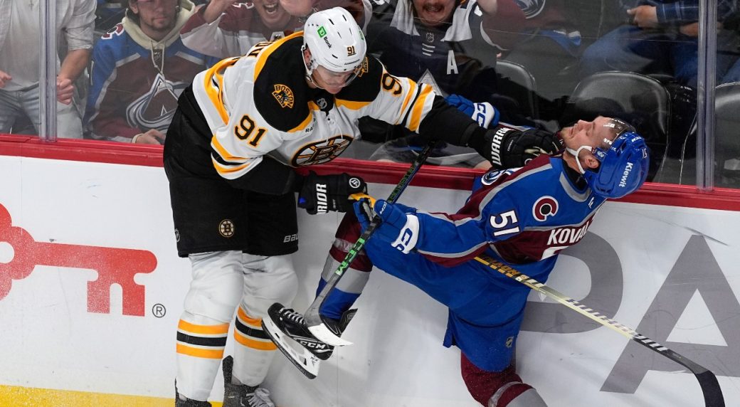 Avalanche off to worst start since ’98, fall to 0-4 after loss to Bruins