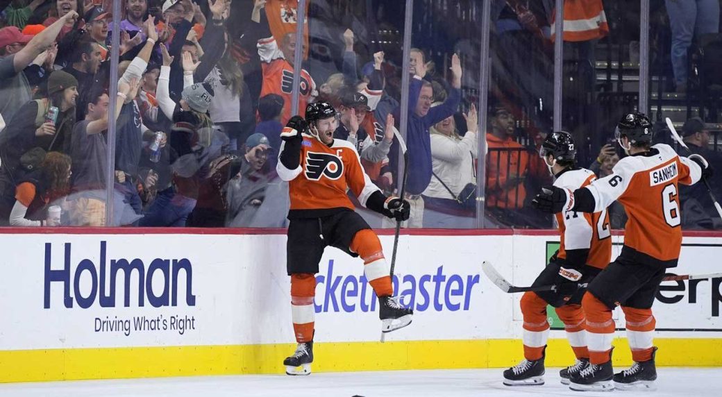 NHL Roundup: Couturier hat trick helps Flyers beat Wild