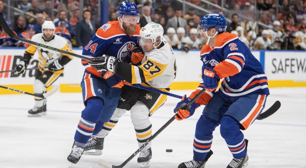 Skinner earns shutout as Oilers blank Penguins to end losing skid