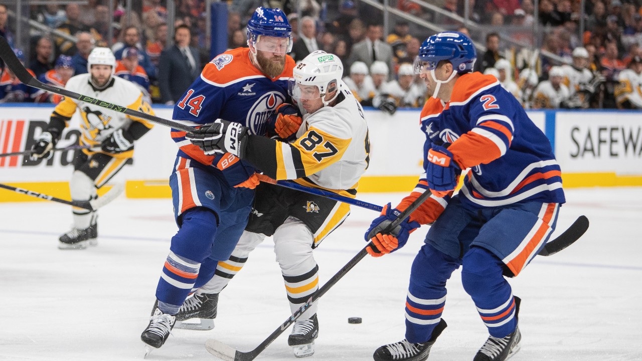 Skinner earns shutout as Oilers blank Penguins to end losing skid