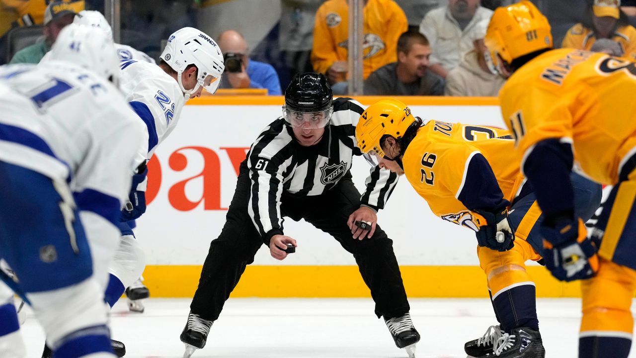 Pre-season game between Predators, Lightning cancelled due to impending weather