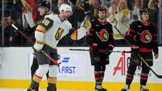 Ullmark blames himself after Senators blow late lead in loss to Golden Knights