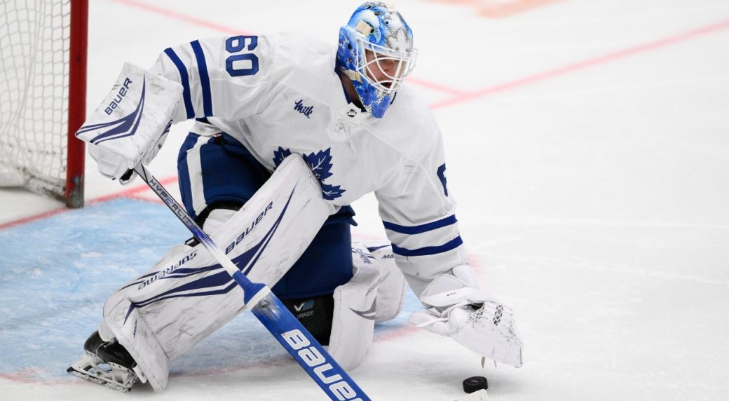 Maple Leafs’ Woll out vs. Canadiens, Stolarz to start