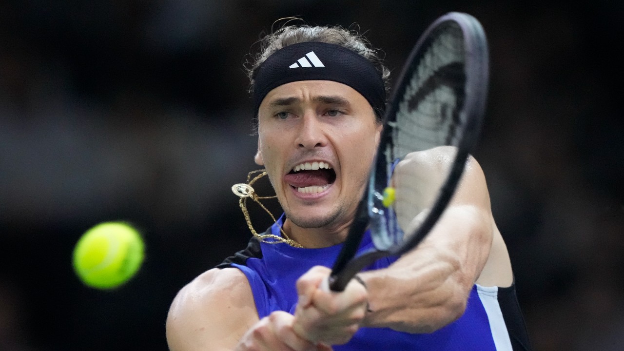 Zverev overcomes raucous home crowd to defeat Fils and reach Paris Masters quarterfinals