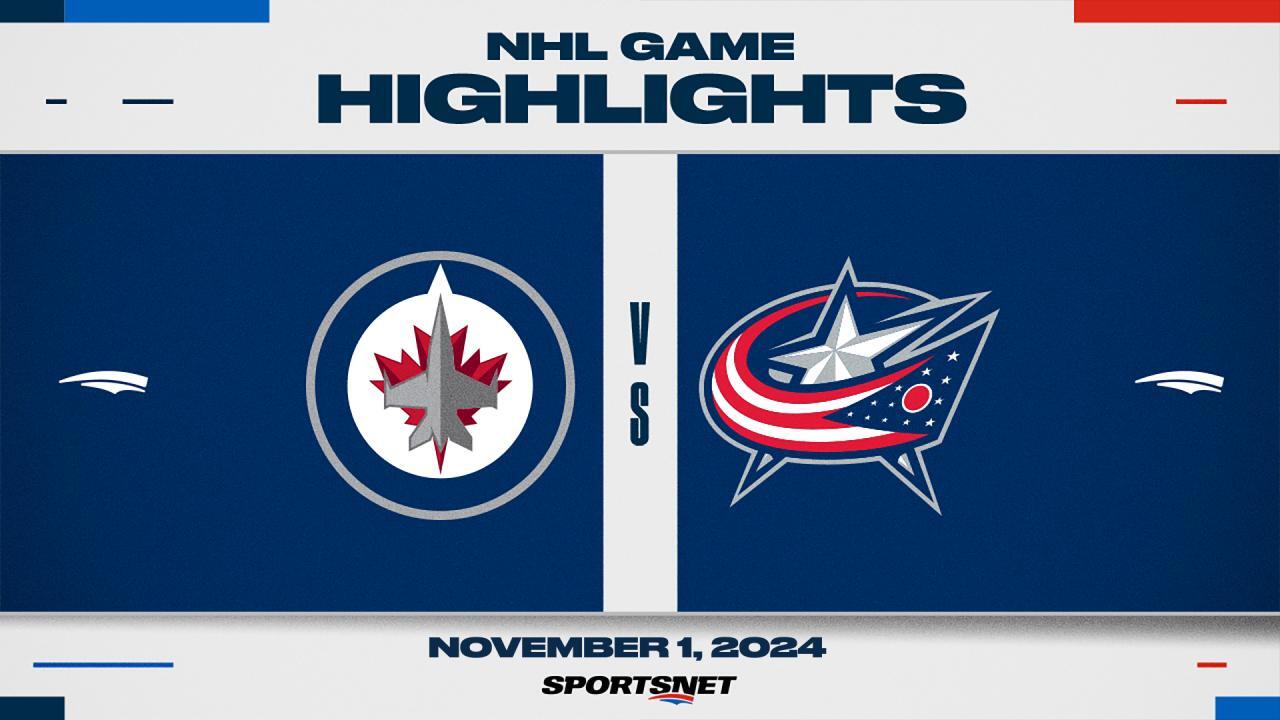 NHL Highlights: Jets 6, Blue Jackets 2