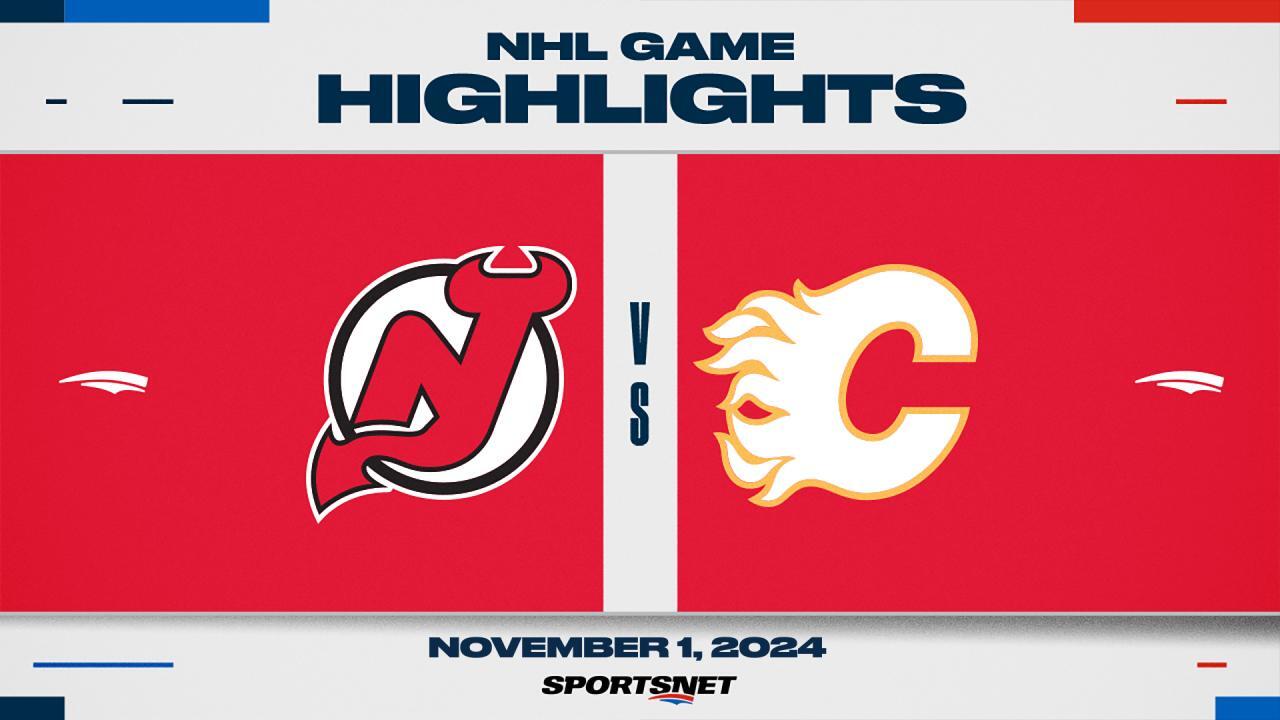 NHL Highlights: Flames 3, Devils 0