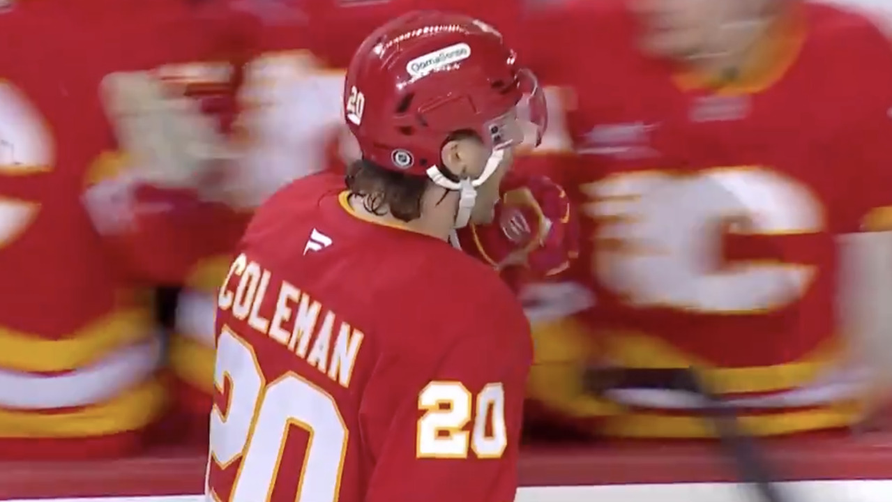 Flames’ Coleman and Huberdeau bury back-to-back goals 28 seconds apart