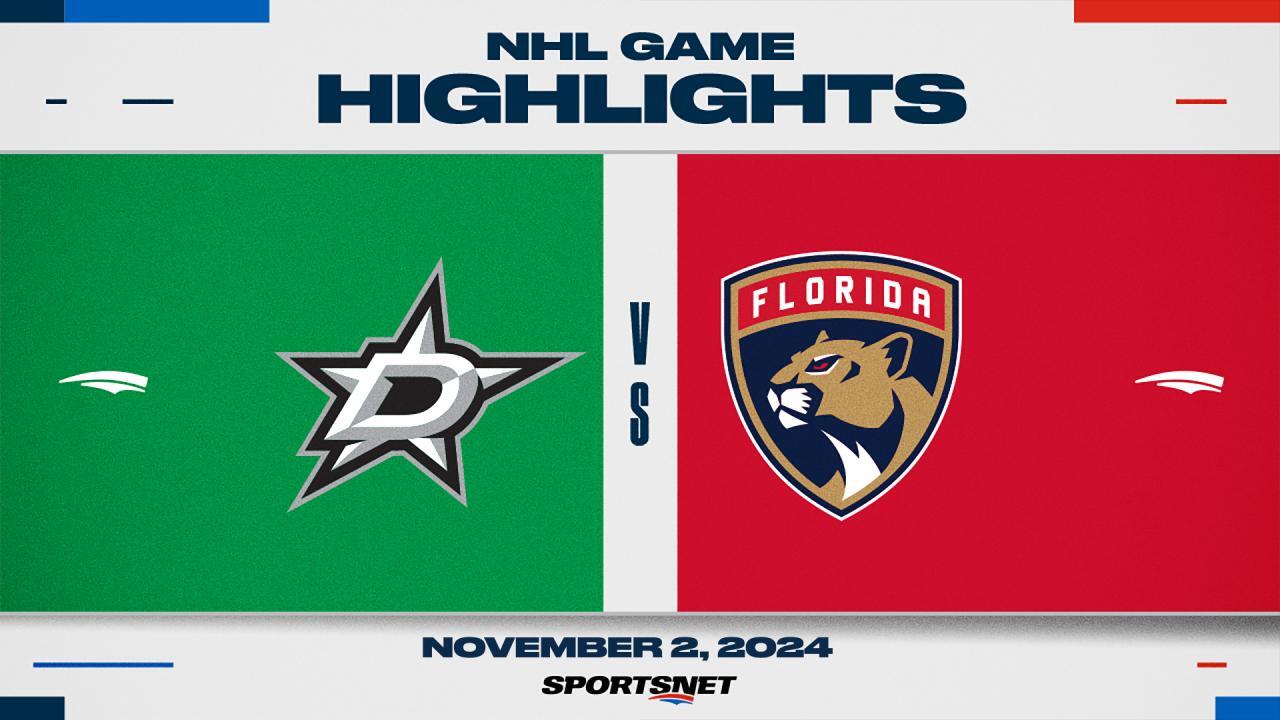 NHL Highlights: Panthers 4, Stars 2