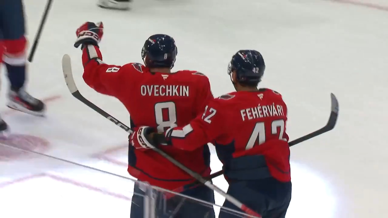 Capitals’ Ovechkin, Dowd find back of net for two goals in 24 seconds