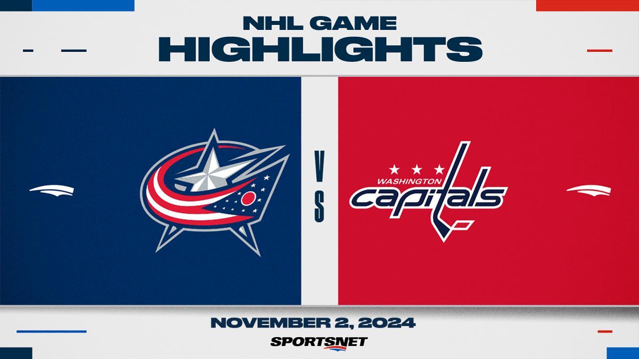 NHL Highlights: Capitals 7, Blue Jackets 2