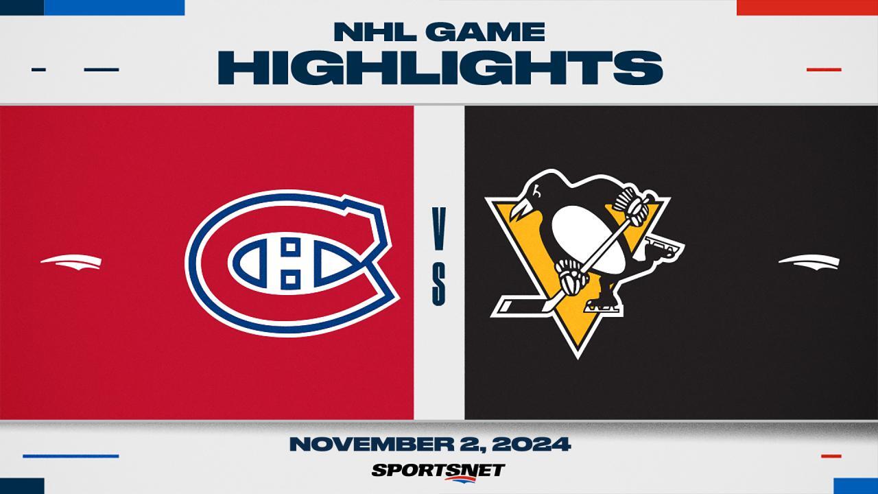 NHL Highlights: Penguins 3, Canadiens 1