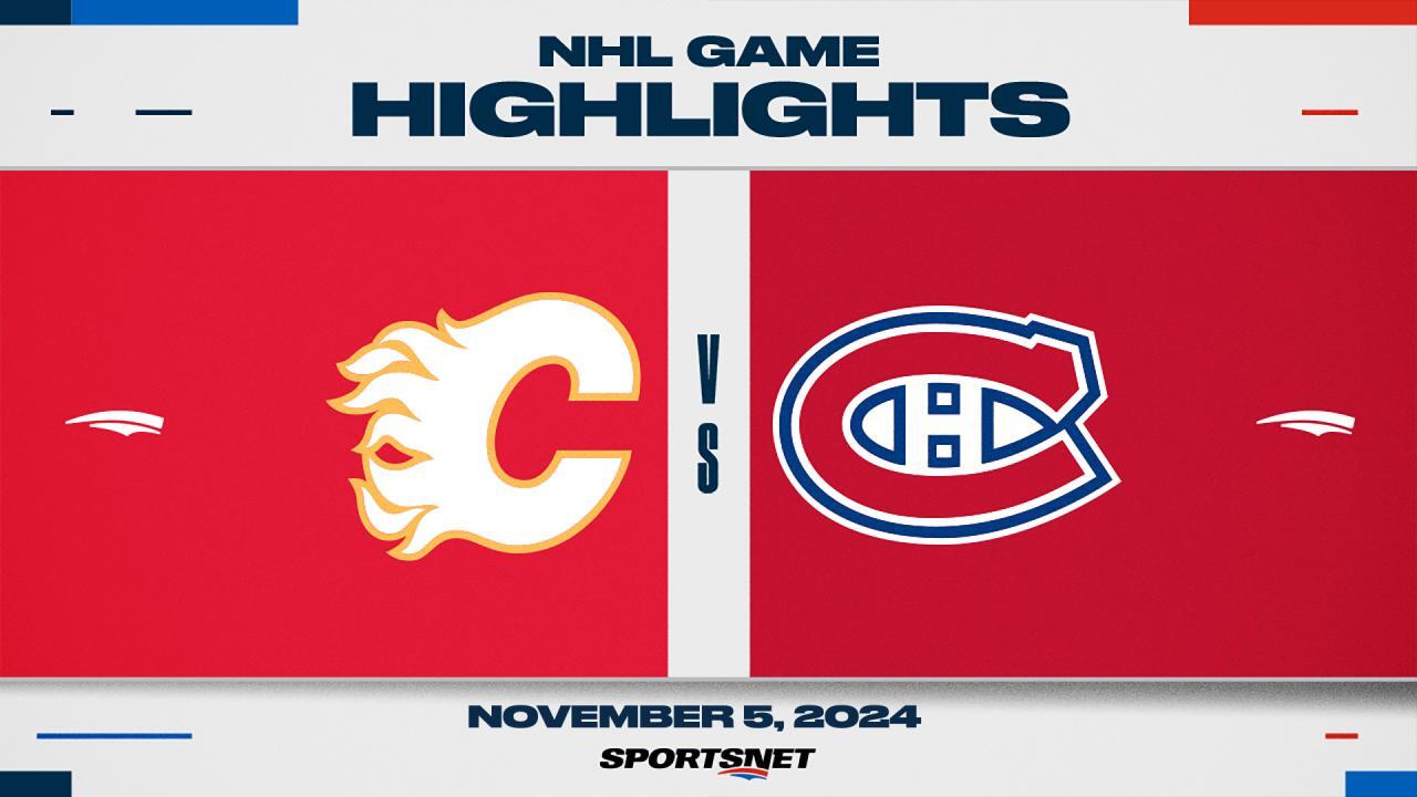 NHL Highlights: Flames 3, Canadiens 2 (OT)