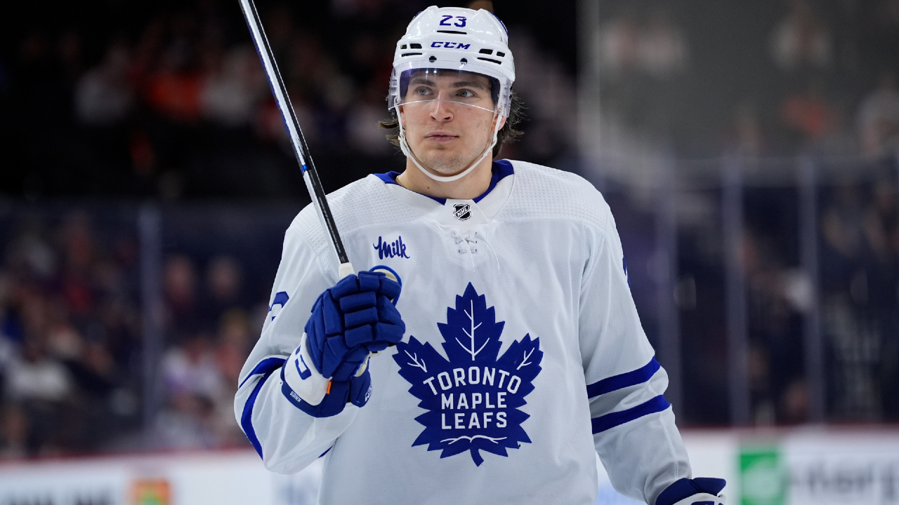 How Maple Leafs’ Knies has become a staple in Berube’s power play