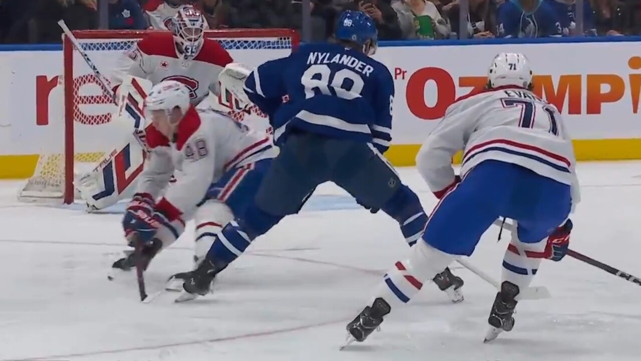 Nylander dances through multiple Canadiens for beauty end-to-end goal