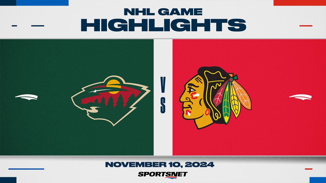 NHL Highlights: Blackhawks 2, Wild 1 (OT)